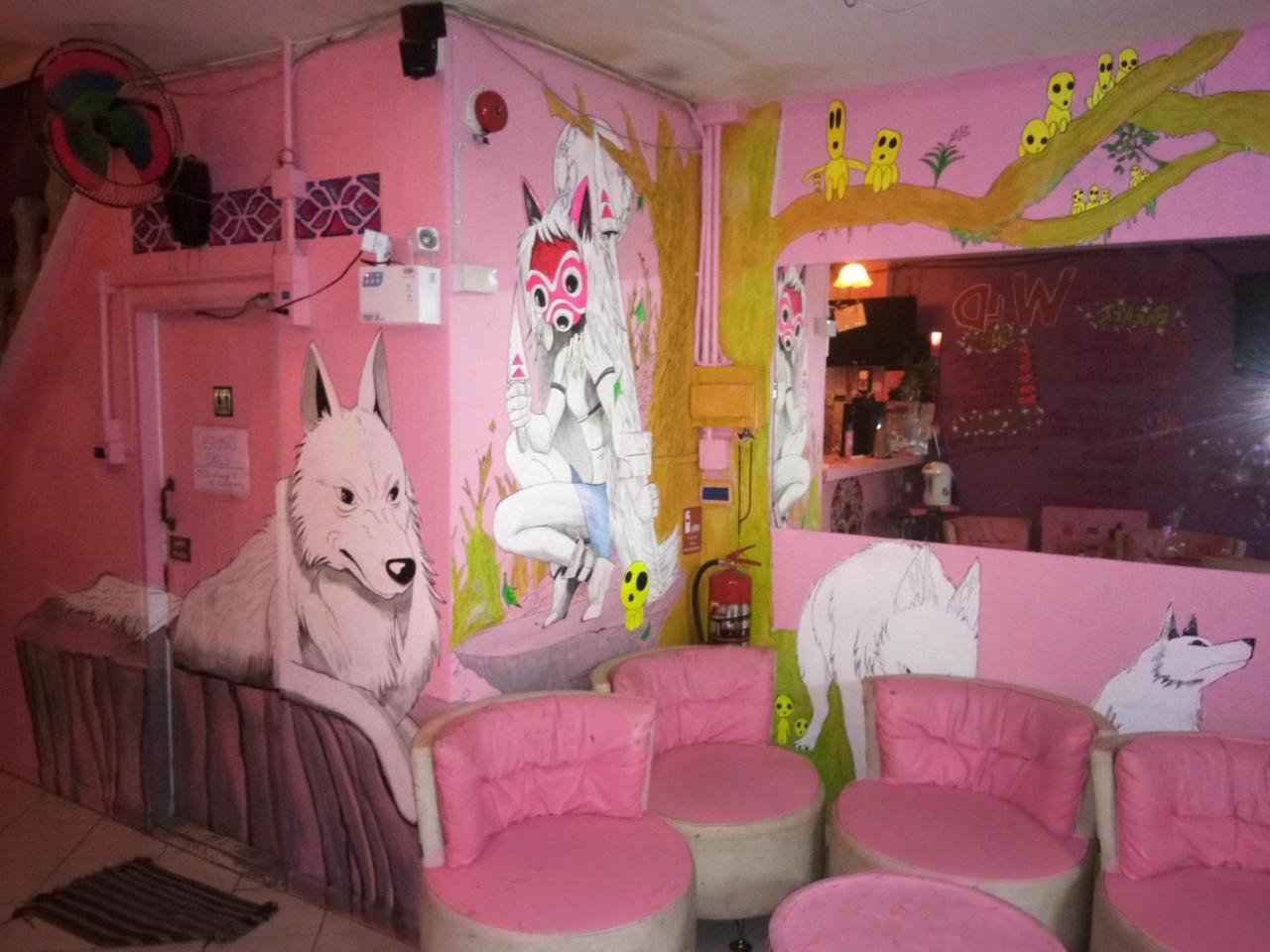 Wild & Wandering Backpacker Hostel & Bar Haad Rin Exterior foto