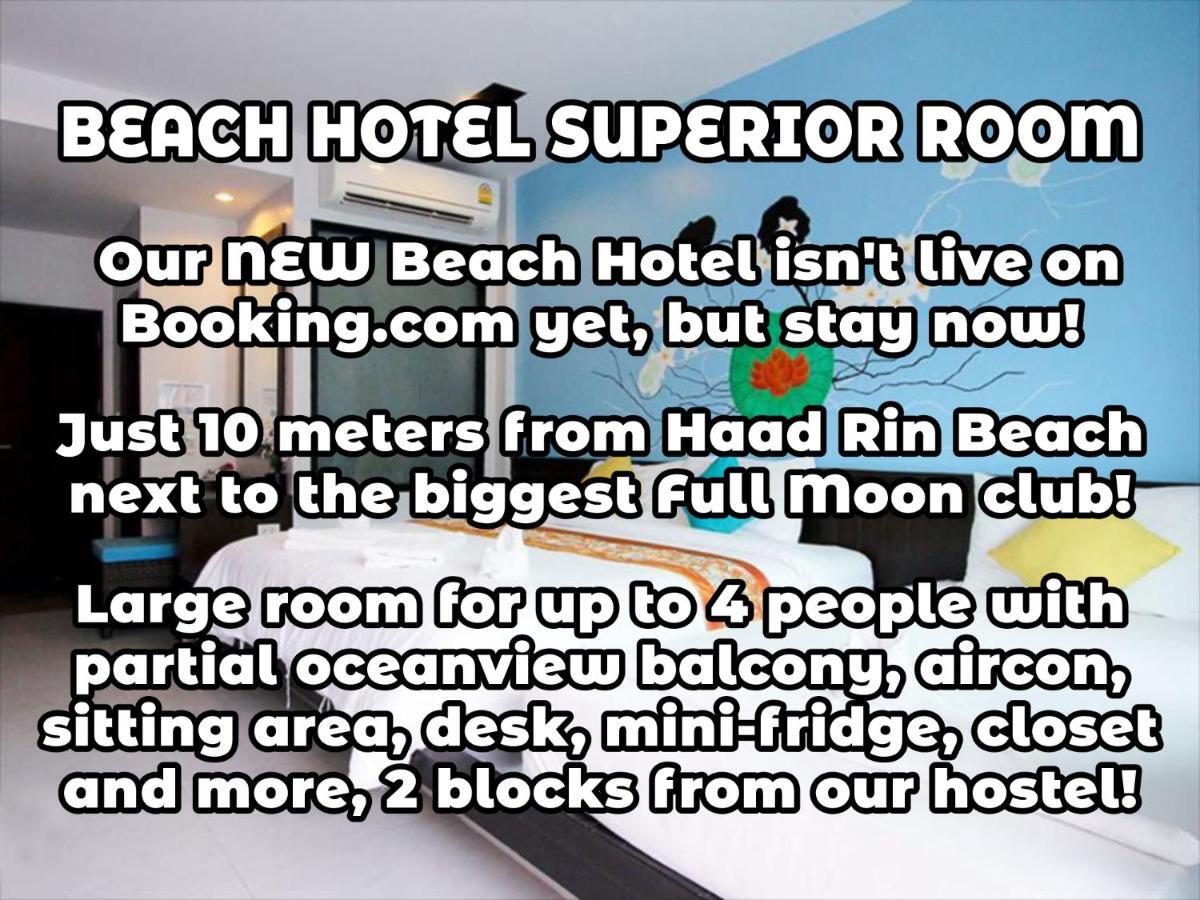 Wild & Wandering Backpacker Hostel & Bar Haad Rin Exterior foto